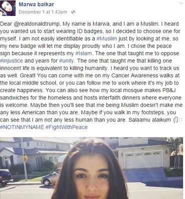 مارك زوكربيرج يبدي اعجابه بمنشور فتاة مسلمة
