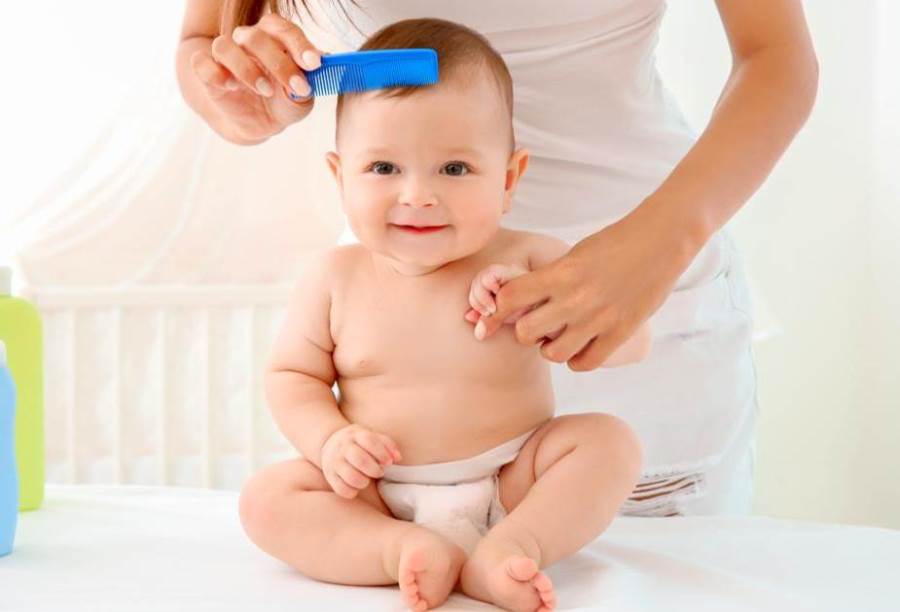 علاج قشرة الشعر عند الرضع