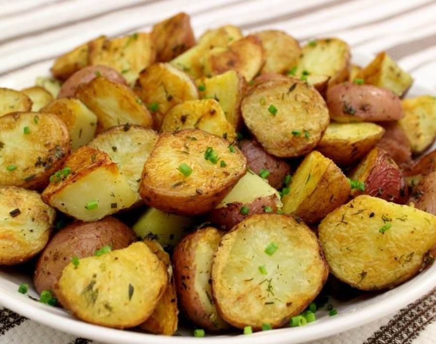 Картошка В Духовке На Противне Рецепт