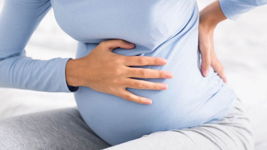 علاج تقلصات البطن للحامل