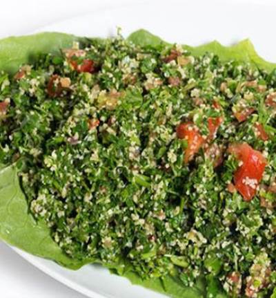 طريقة تحضير التبولة اللبنانية