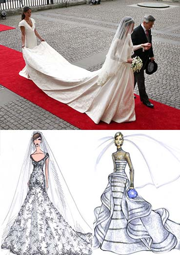 مصممة فستان الزفاف سارة بورتون: تصميم هذا الفستان «تجربة حياتي»
