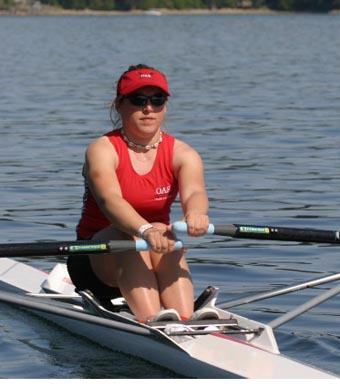 يُعتبر وضع الجسم من الأمور الهامة عند التجديف