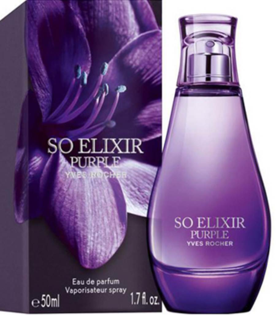 حنان ودفء البنفسج تجدينه في عطرYves Rocher So Elixir Purple Eau de Parfum