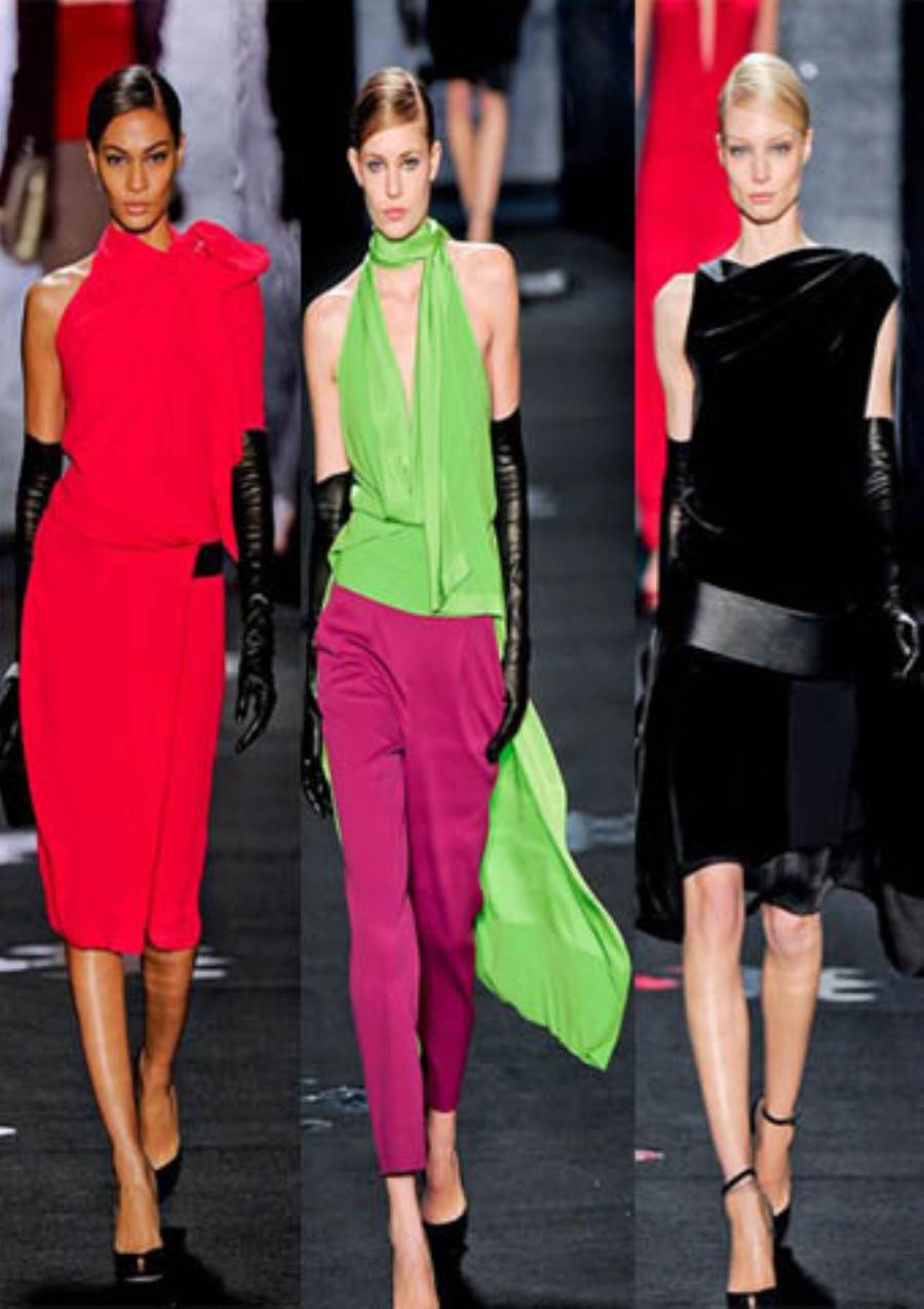  Diane Von Furstenberg تلهو بالألوان بمجموعتها الجديدة لأزياء خريف وشتاء 2012-2013