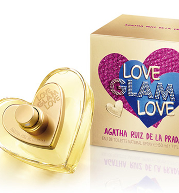 بريق الحب في قلب من ذهب وعطر Agatha Ruiz de la Prada Love Glam Love