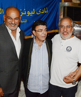  نادى ليونز النيل يكرم اسرة مسلسل "صديق العمر"