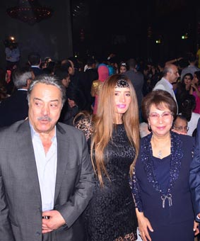 النجوم فى فرح ابنة المؤلف محمد عبد القوى