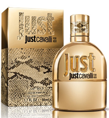 روبيرتو كافالي يطلق عطرا جديدا باسم Just Cavalli Gold for Her