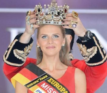 تتويج الشابة أولغا هوفمان ملكة جمال ألمانيا للعام 2015