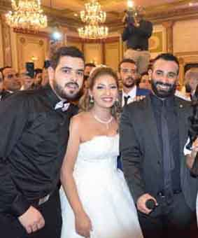 زفاف شقيقة أحمد سعد