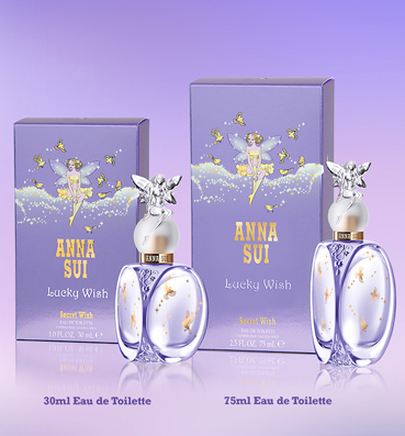 عطر يأخذك إلى عالم من الأمنيات الجميلة Anna Sui Lucky Wish