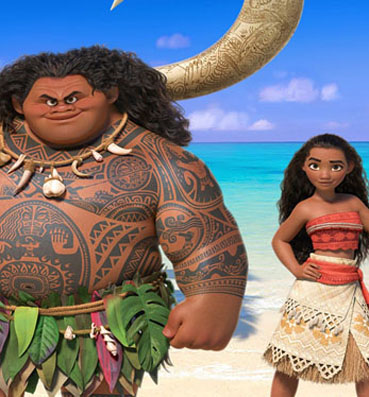 دواين جونسون يؤدي دور شخصية كرتونية غريبة في Moana