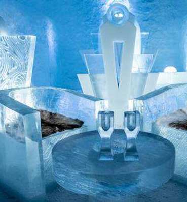 بالصور .. إفتتاح أول فندق جليدي في العالم