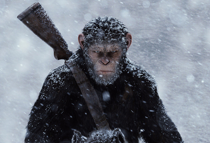 "War for the Planet of the Apes" على قمة شباك التذاكر بـ 102 مليون دولار