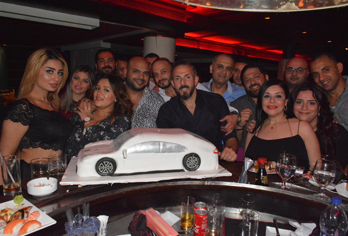 بالصور ..عيد ميلاد محمد الزغبى