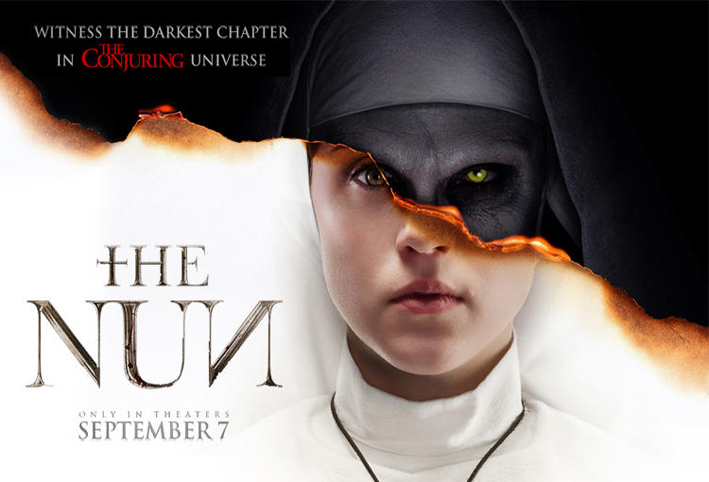 الراهبات يستقبلن المشاهدين فى دور عرض The Nun