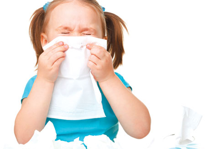 نصائح لمنع نزلات البرد والأنفلونزا الموسمية عند الأطفال