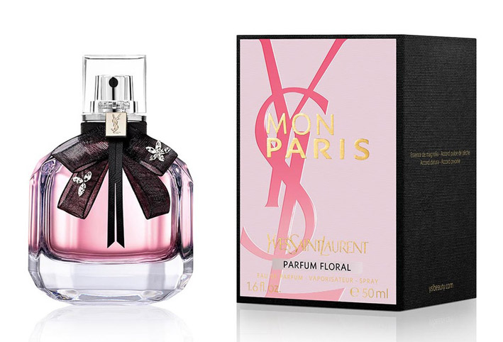 استمتعي بنسمات الزهور الباريسية مع عطر Yves Saint Laurent Mon Paris Parfum Floral