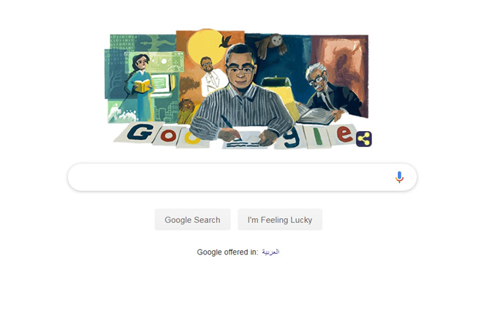 جوجل تحتفل بيوم ميلاد الراحل العظيم "أحمد خالد توفيق"