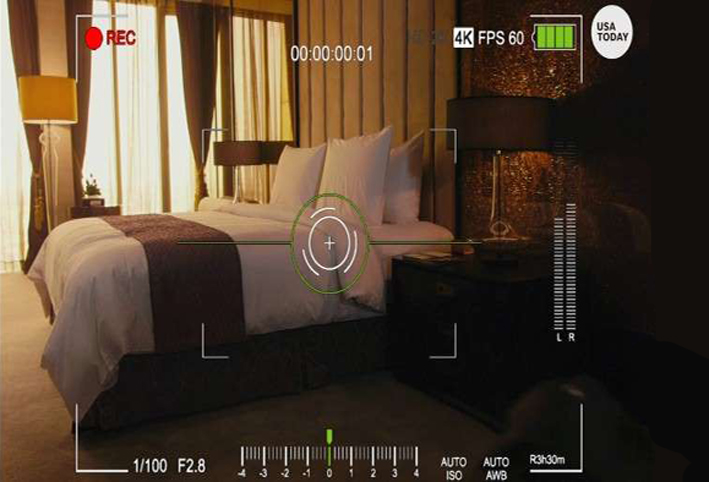 كاميرا خفية في غرف النوم
