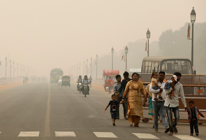 الهند تسجل أعلى معدلات الوفيات الناجمة عن التلوث