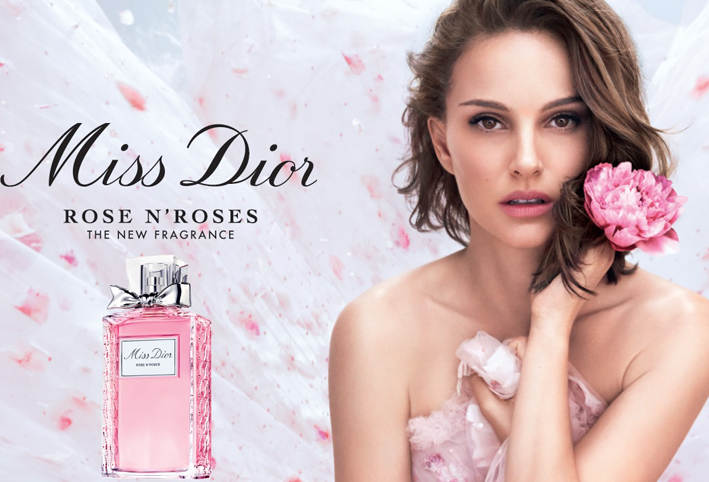 عطر يغمرك بأوراق الورود Miss Dior Rose N’Roses