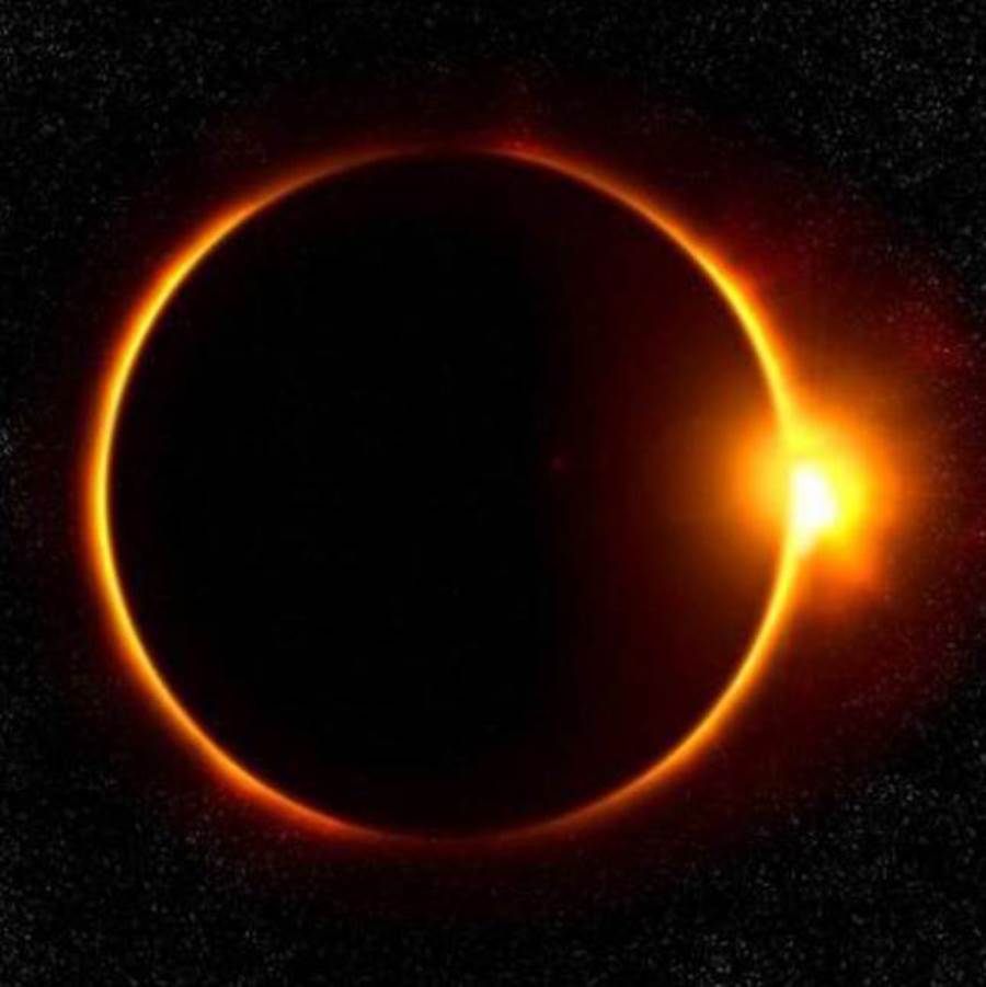 كسوف حلقى للشمس يشاهد بالوطن العربى 21 يونيو