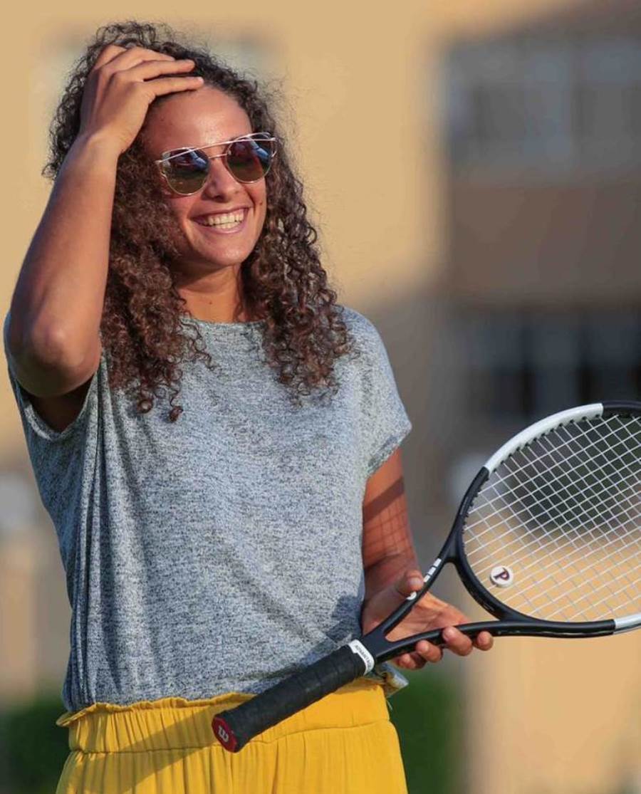 ميار اول لاعبة مصرية اتأهلت للأولمبياد في تاريخ لعبة التنس