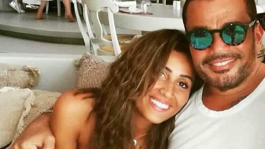 عمرو دياب ودينا الشربيني