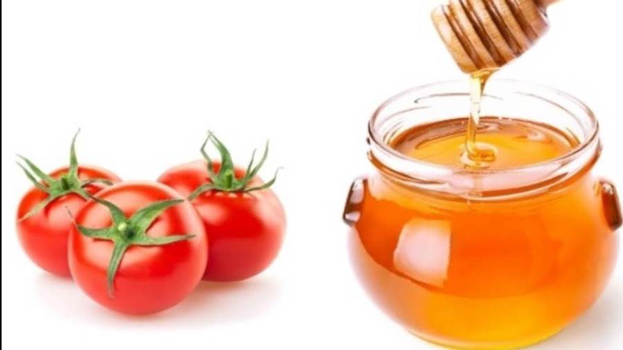 فوائد الطماطم والعسل للبشرة المتوهجة