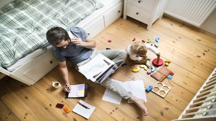 العمل من المنزل