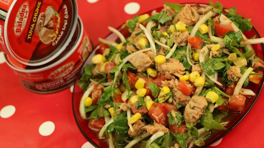 سلطة التونة المكسيكية