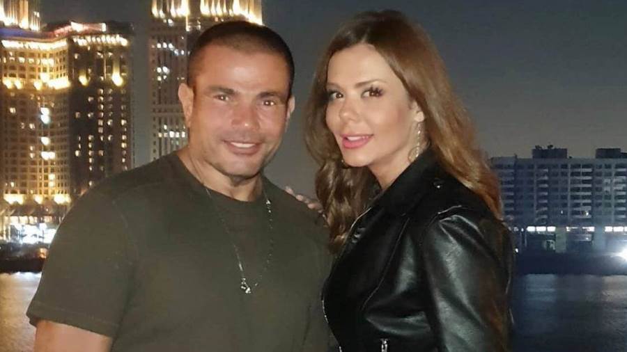عمرو دياب وإيمى سالم