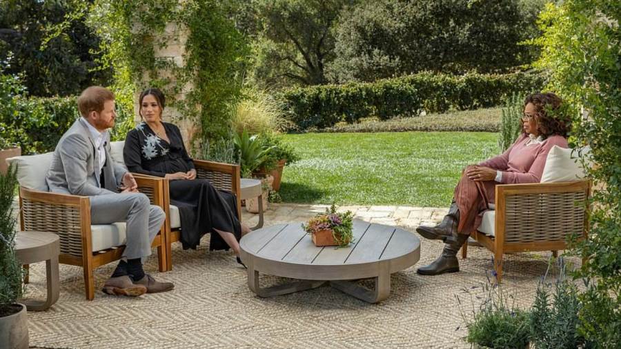 الأمير هارى فى لقائه مع أوبرا وينفرى