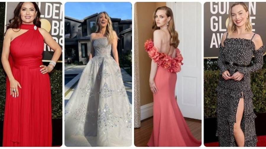 أجمل فساتين حفل جولدن جلوب