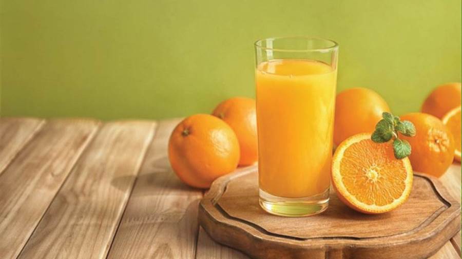 عصير البرتقال