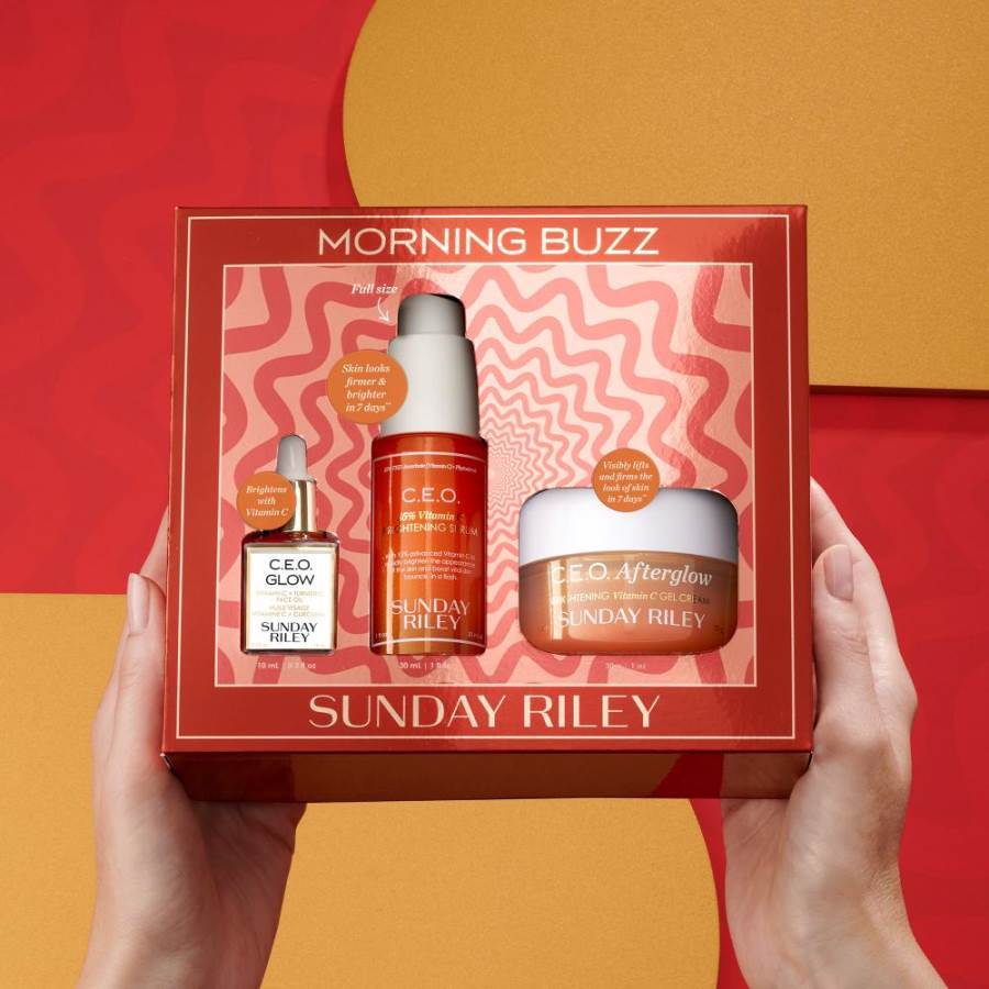 مجموعة Morning Buzz من Sunday Riely لتعزيز إشراقة بشرتك