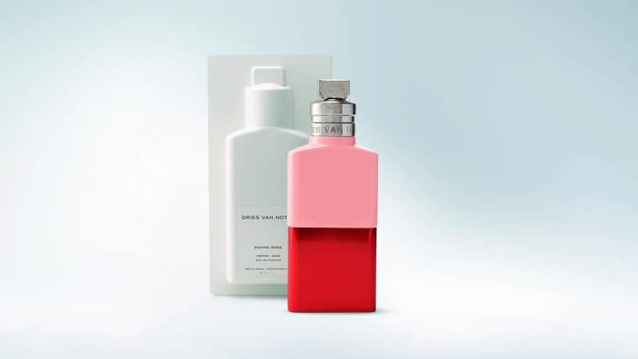 تألقي بعطر RAVING ROSE من علامة DRIES VAN NOTEN