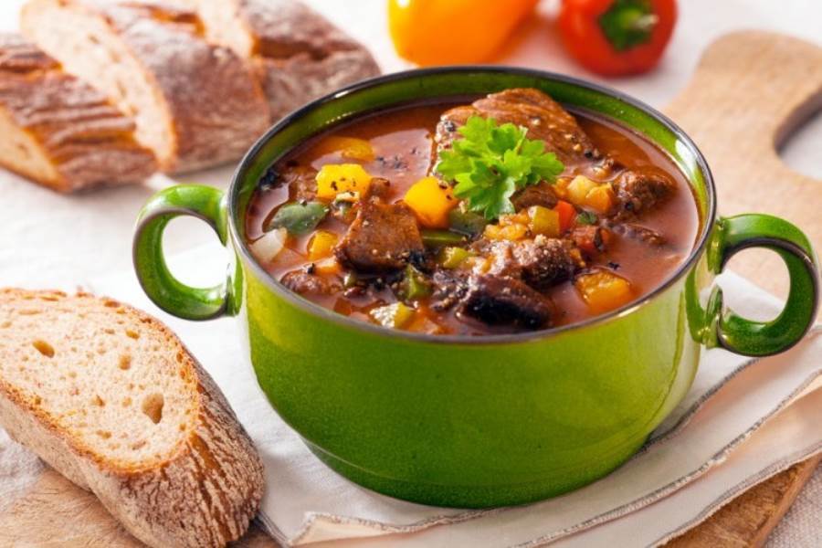 طريقة عمل طاجن اللحم بالخضار