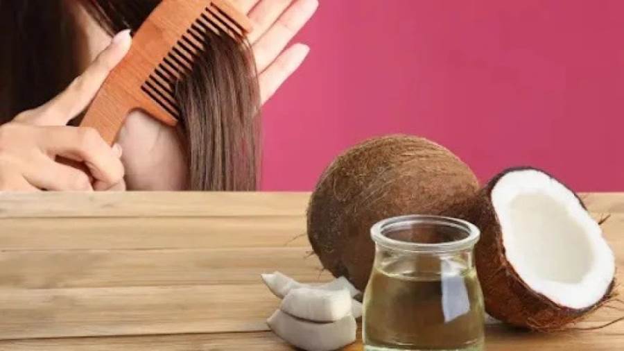 كيف تستخدمين زيت جوز الهند لإصلاح شعركِ التالف؟