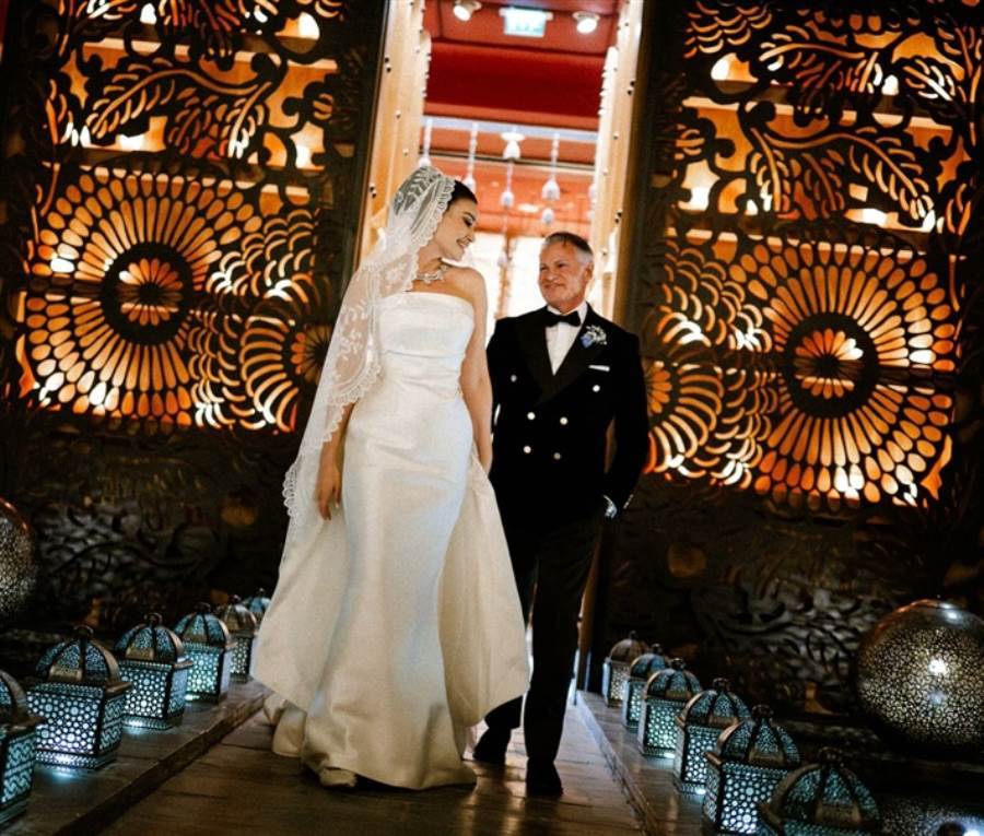 الصور الرسمية لحفل زفاف الفنانة أروى جودة