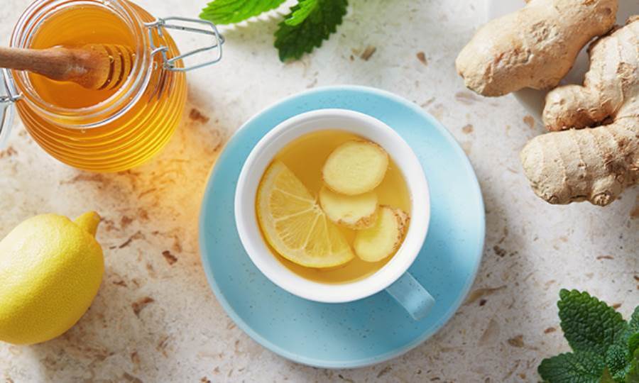 الزنجبيل والليمون والعسل.. مزيج قوي لعلاج الأنفلونزا