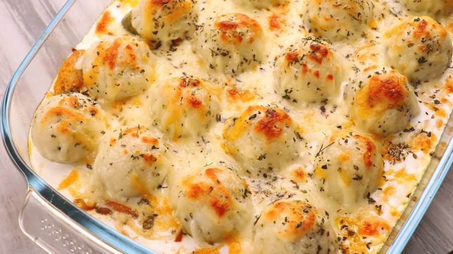 طريقة عمل كرات البطاطس بالكريمة