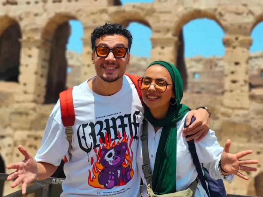 تعليق مؤثر من زوجة أحمد عبد الوهاب على أحد مشاهده في ورد على فل وياسمين