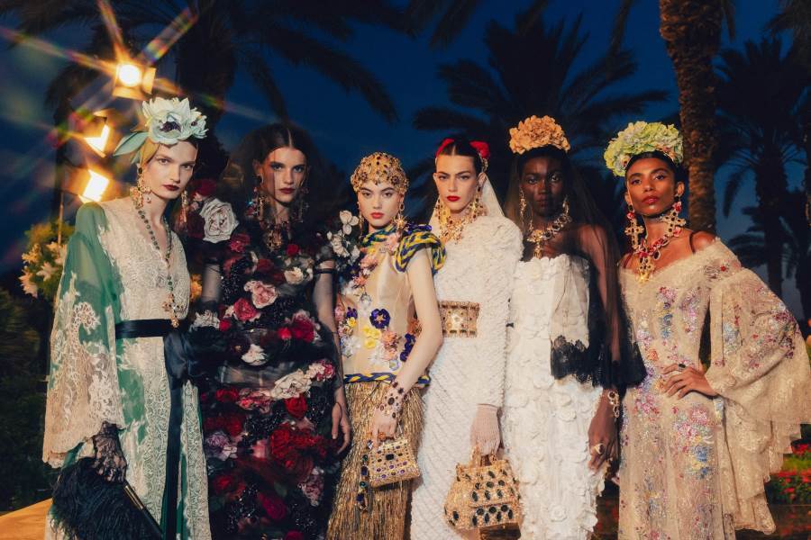 الفن والطبيعة في مجموعة أزياء Dolce & Gabbana Alta Moda 2026