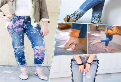 الجينز الممزق يغيب عن موضة هذا الموسم.