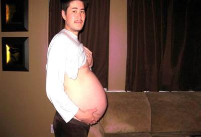 "الرجل الحامل" يضع طفله الثاني في الولايات المتحدة