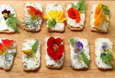 الزهور مخصصة للأكل تغزو أطباق أهم المطاعم حول العالم