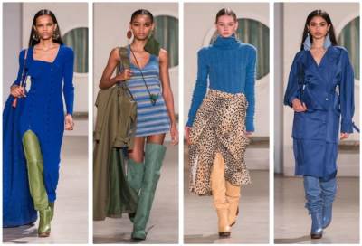 في أسبوع لندن للموضة 2011 .. دار «يايجر» تبتكر معاطف بأحجام وجيوب كبيرة